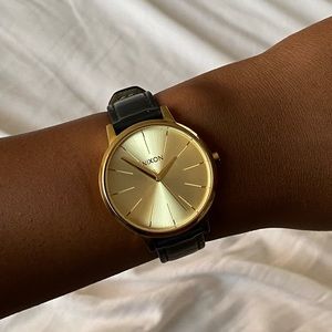 Nixon Kensington genuine leather watch 🌖
